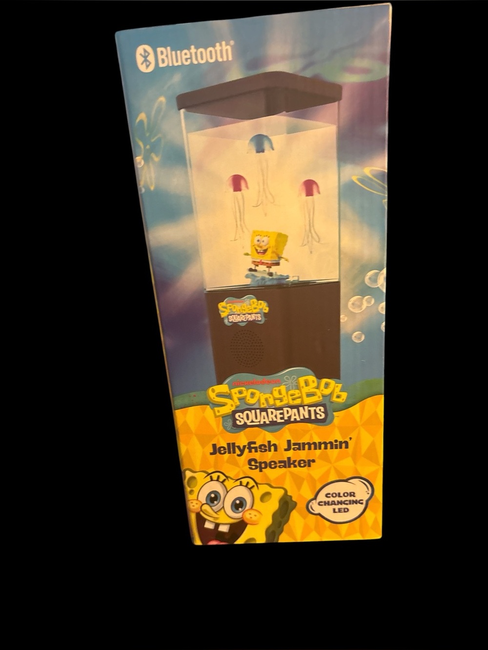 SpongeBob SquarePants Bluetooth Jellyfish Jammin’ Speaker Color Changing New